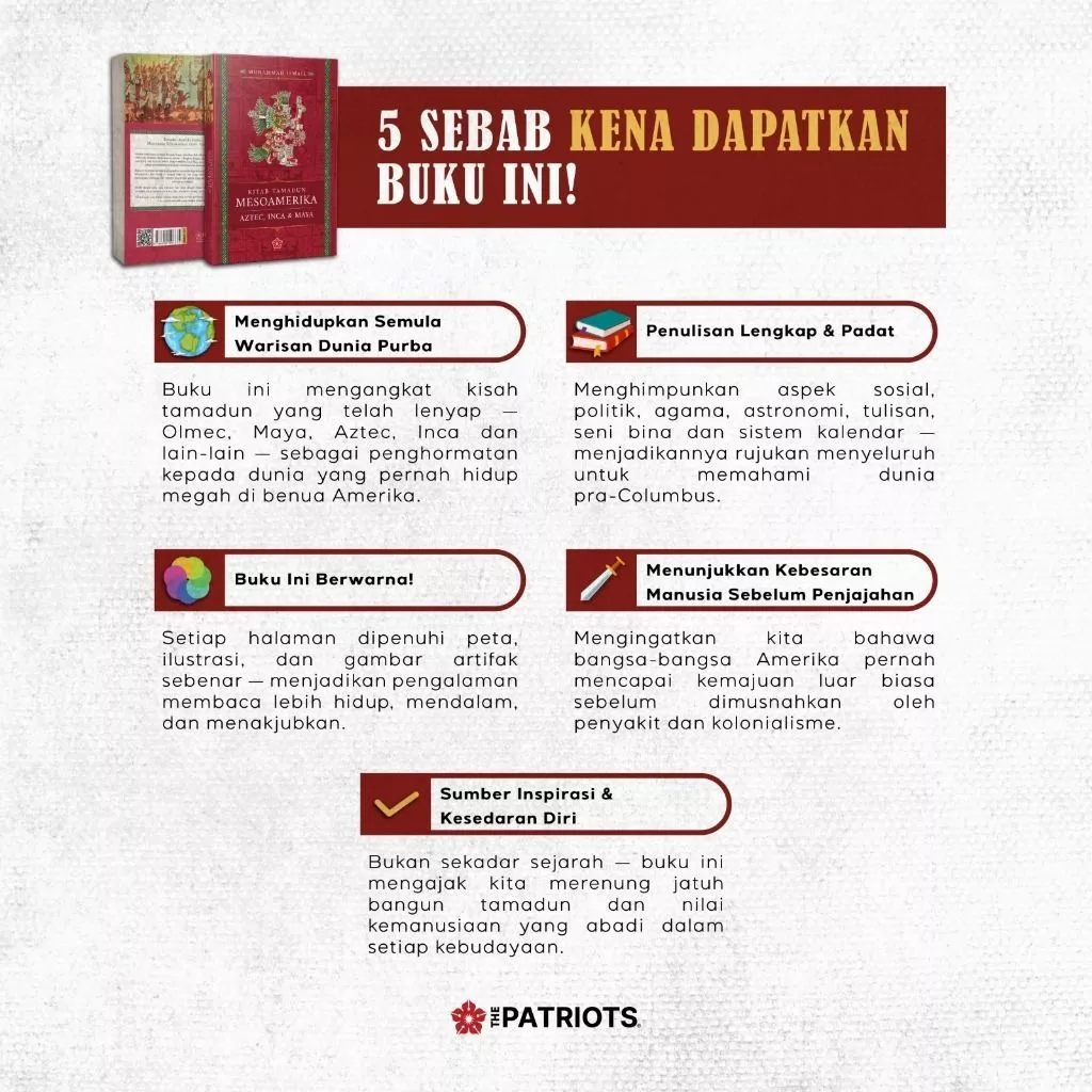Kitab Tamadun Mesoamerika: Aztec, Inca & Maya - Image 3
